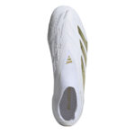 adidas Predator 24 Firm Ground Football Boots – White/Gold/Wht – view 5