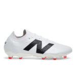 New Balance Tekela V4+ Firm Ground Football Boots – White/Black