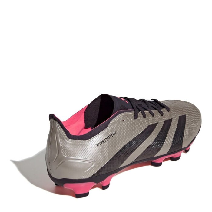 adidas Predator Multi-Ground Football Boots – Platin/Blk/Trbo – view 4