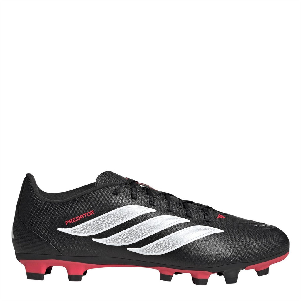 adidas Predator Firm Ground Football Boots – Black/Red