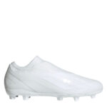adidas X Crazyfast Firm Ground Football Boots – White/White
