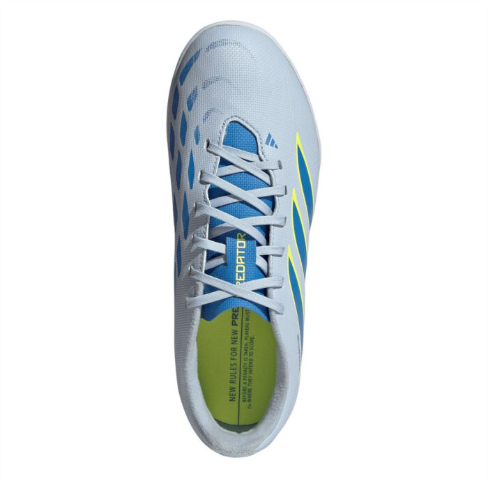 adidas Junior Turf Football Boots – Blue/Yellow – view 5