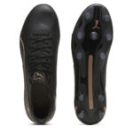 Puma King Firm Ground Football Boots – Black/Rose - Image 3
