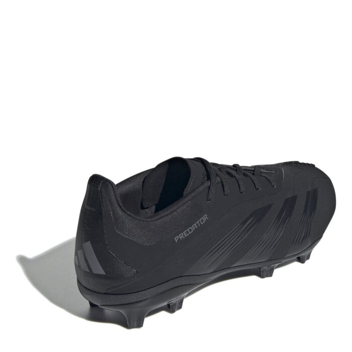 adidas Predator 24 Junior Firm Ground Football Boots – Black/Grey – view 4
