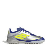 adidas F50 Junior Turf Football Boots – Silver/Blue – view 7