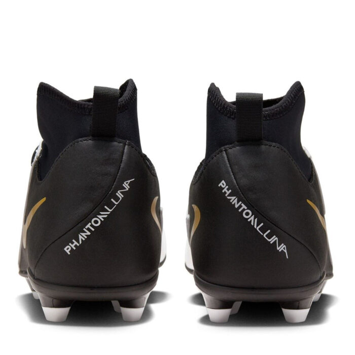 Nike Phantom Luna Ii Firm Ground Football Boots – White/Blk/Gold – view 5