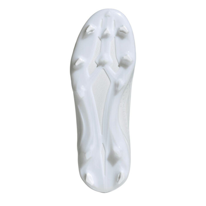 adidas X Crazyfast Junior Firm Ground Football Boots – White/White – view 6