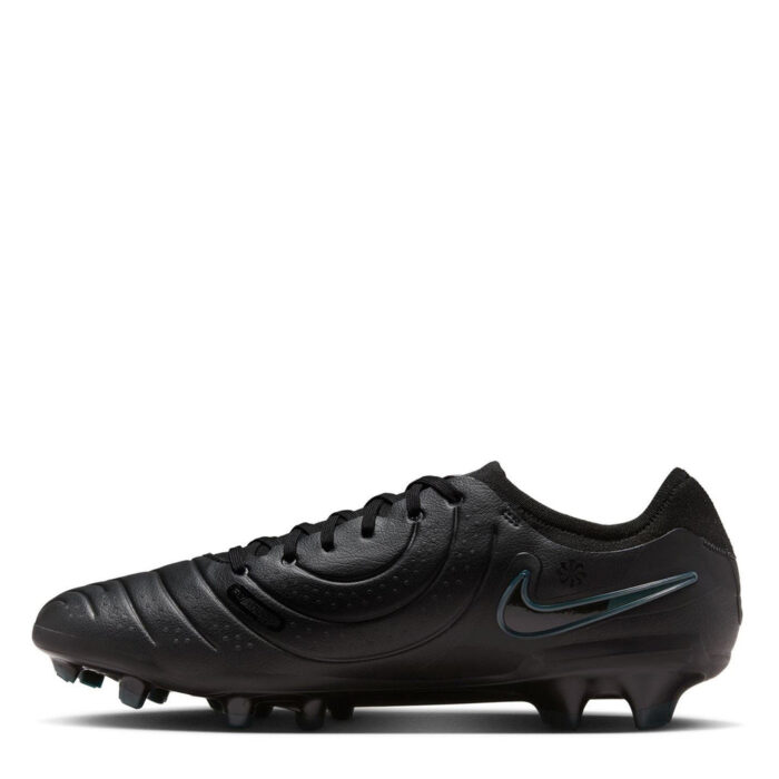 Nike Tiempo Legend 10 Firm Ground Football Boots – Black/Green – view 2