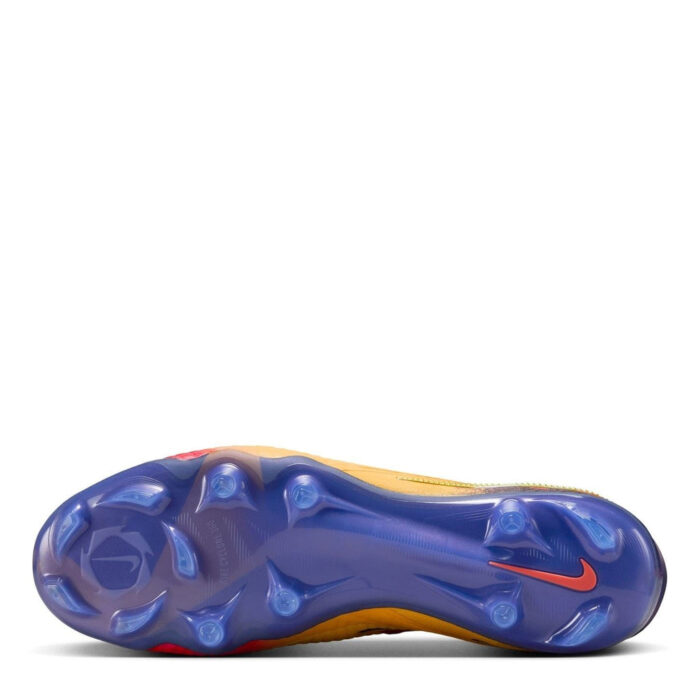 Nike Phantom 6 Low Firm Ground Football Boots – Orange/Volt – view 3