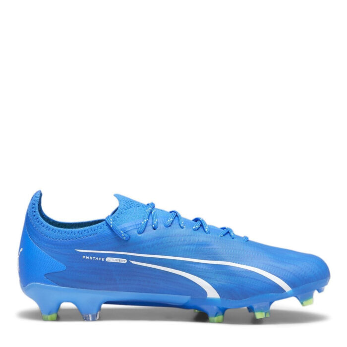 Puma Womens Ultra Ultimates.1 Firm Ground Football Boots – Blue/White – view 4