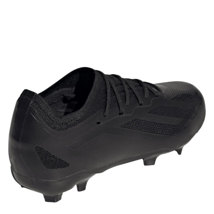 adidas X Crazyfast Junior Firm Ground Football Boots – Black/Black – view 4