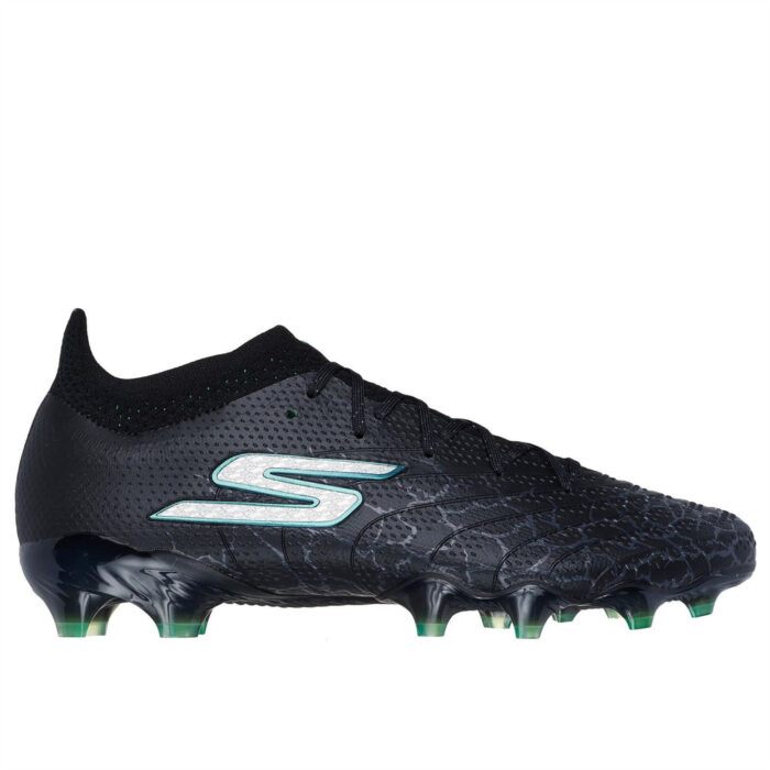 Skechers Skx 1 Firm Ground Football Boots – Black/Silver – view 3