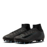 Nike Mercurial Superfly 10 Artificial Ground Football Boots – Black/Green – view 4