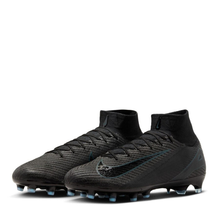 Nike Mercurial Superfly 10 Artificial Ground Football Boots – Black/Green – view 4
