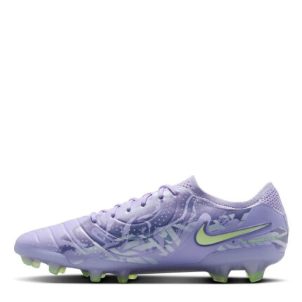 Nike Tiempo Legend 10 Firm Ground Football Boots – Purple/Volt – view 2