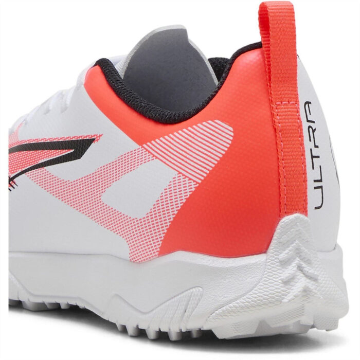 Puma Ultra Junior Turf Football Boots – White/Red - Image 5