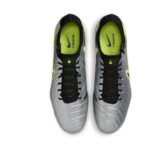 Nike Tiempo Legend 10 Artificial Ground Football Boots – Silver/Volt – view 5