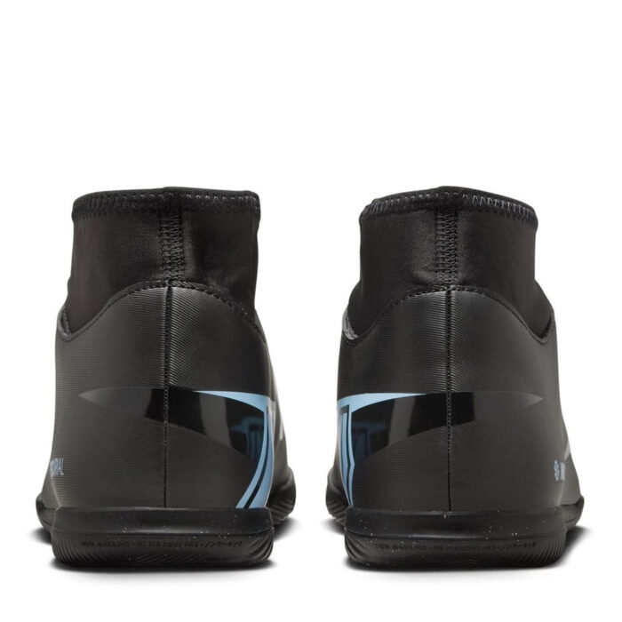 Nike Mercurial Superfly 10 Indoor Football Boots – Black/Blue – view 5