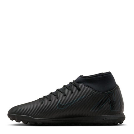 Nike Mercurial Superfly 10 Turf Football Boots – Black/Green – view 2