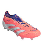 adidas Predator Firm Ground Football Boots – Orange/White - Image 4