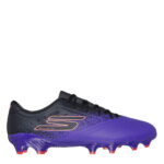 Skechers Razor Firm Ground Football Boots – Purple/Black – view 3