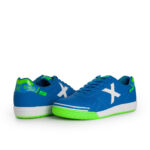Munich G3 Profit Indoor Football Boots – Blue/FluGreen - Image 5