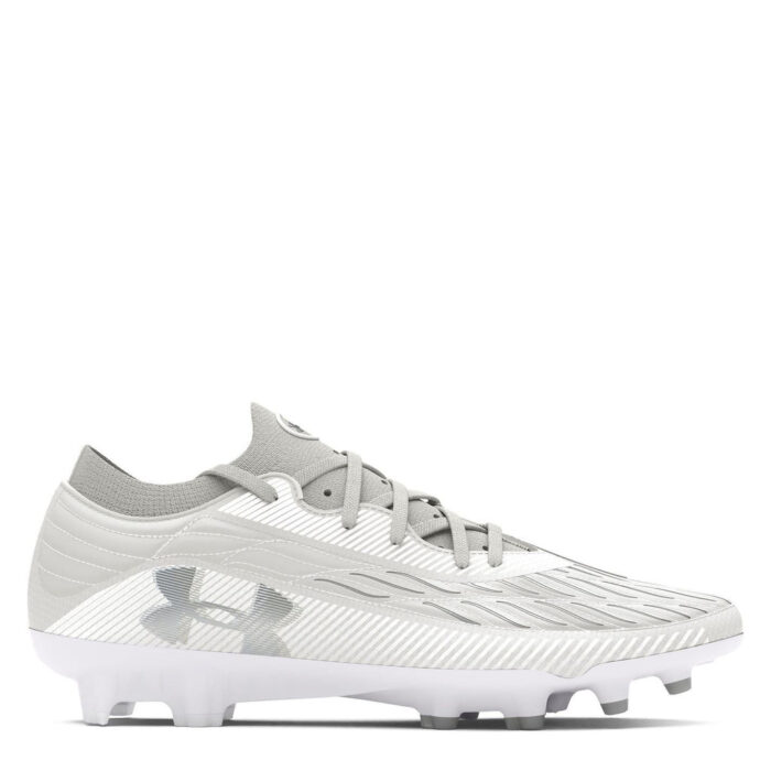 Under Armour Magnetico Select 4 Firm Ground Football Boots – White – view 6