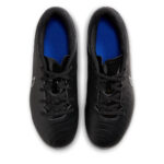 Nike Tiempo Legend 10 Junior Firm Ground Football Boots – Black/Chrome – view 6