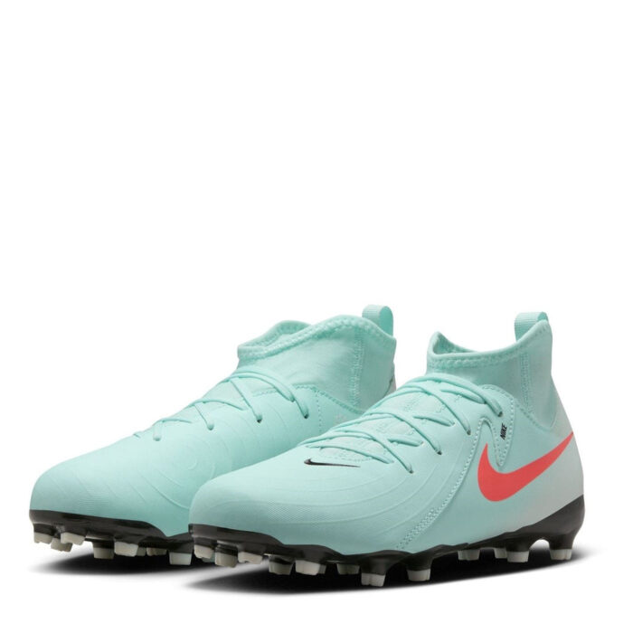 Nike Phantom Luna Ii Junior Firm Ground Football Boots – Mint/Red – view 4
