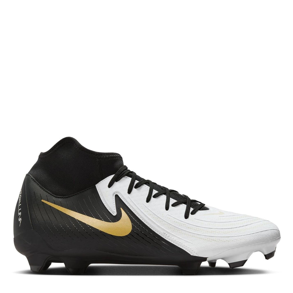 Nike Phantom Luna Ii Firm Ground Football Boots – White/Blk/Gold Nike Phantom Luna Ii Firm Ground Football Boots – White/Blk/Gold