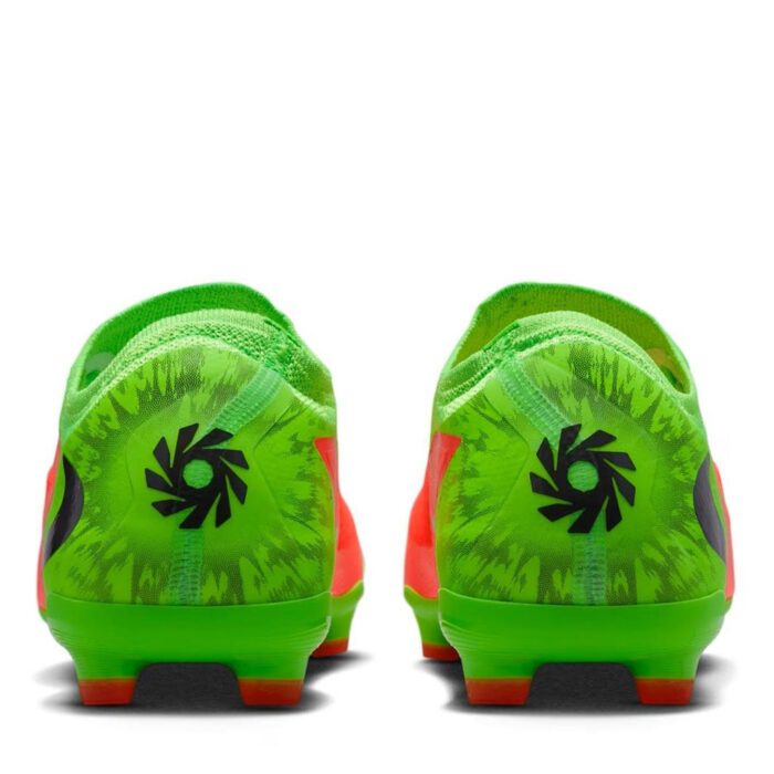 Nike Phantom 6 Junior Multi-Ground Football Boots – Green/Orange – view 5
