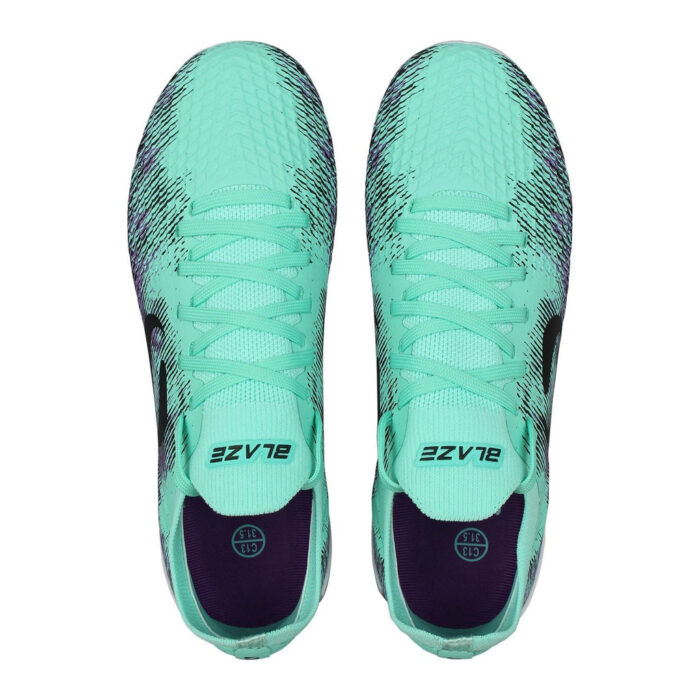 Sondico Blaze Junior Firm Ground Football Boots – Turquoise – view 6