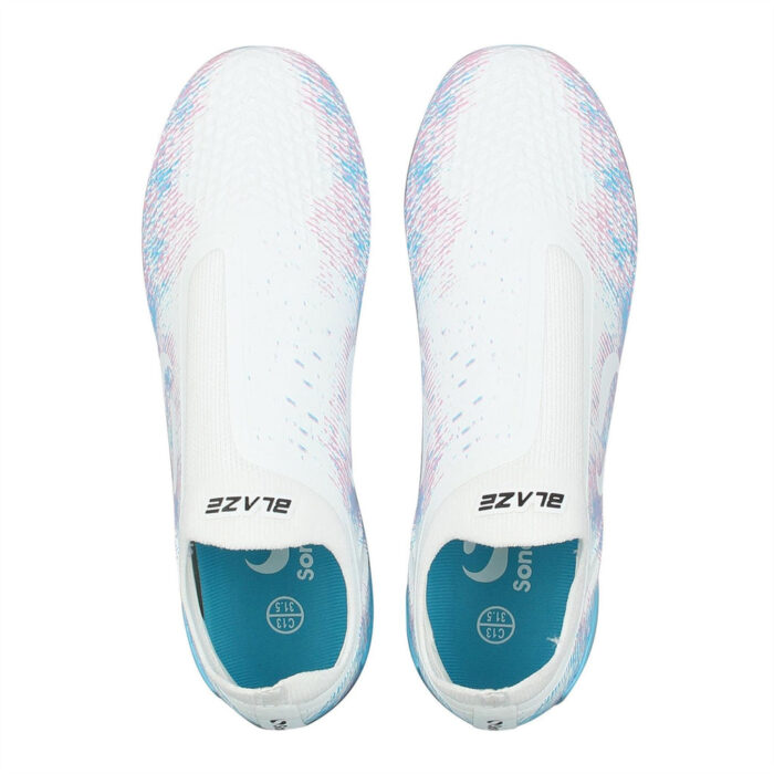 Sondico Blaze Graphic Print Round Toe Junior Firm Ground Football Boots - Image 6