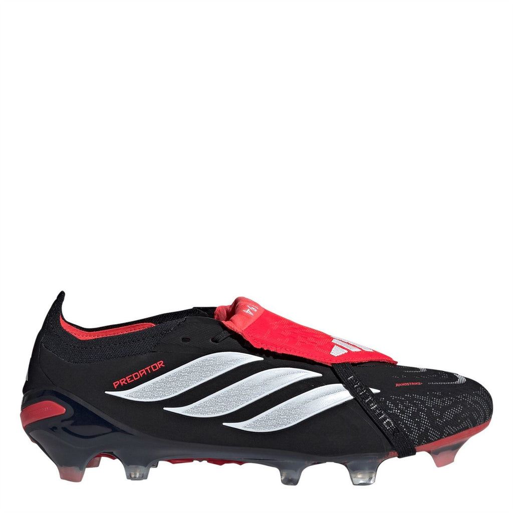 adidas Predator Firm Ground Football Boots – Black/Red