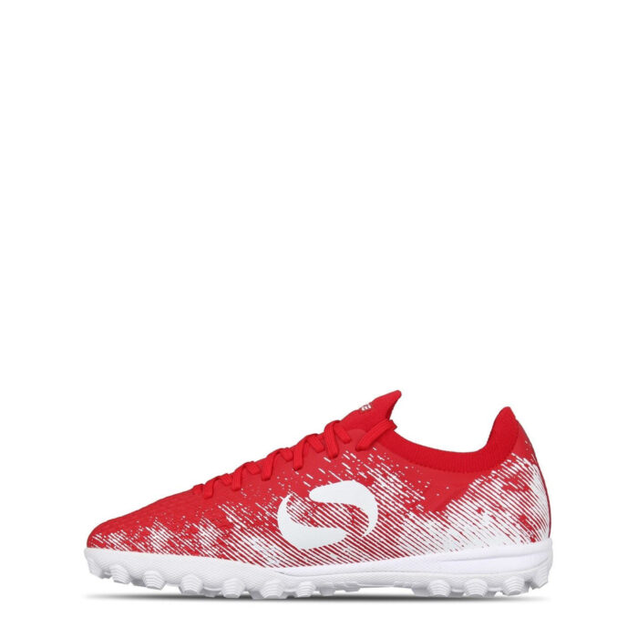 Sondico Blaze Junior Turf Football Boots – Red/White - Image 2