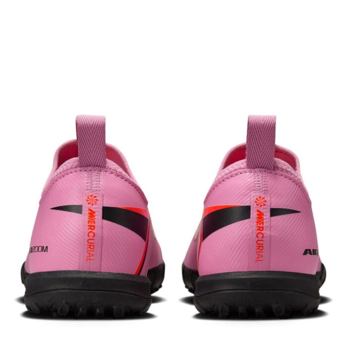Nike Zoom Mercurial Vapor 16 Junior Turf Football Boots – Pink/Black – view 5