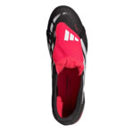adidas Mens Predator Fold Over Tongue Firm Ground Football Boots – Black/Red - Image 5