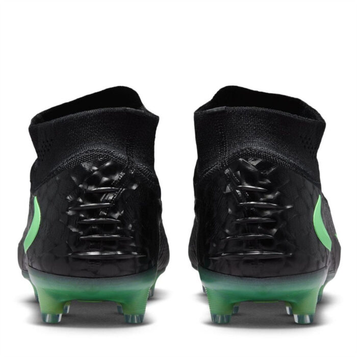 Nike Phantom 6 High Turf Football Boots – Black/Green – view 5