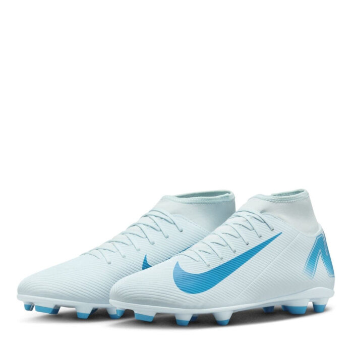 Nike Mercurial Superfly 10 Firm Ground Football Boots – Blue/Baltic – view 4
