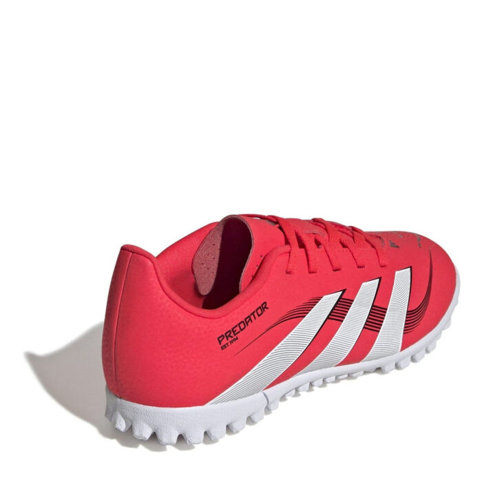 adidas Predator Junior Turf Football Boots – Red/White – view 4