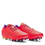 Under Armour Magnetico Junior Firm Ground Football Boots – Red – view 5