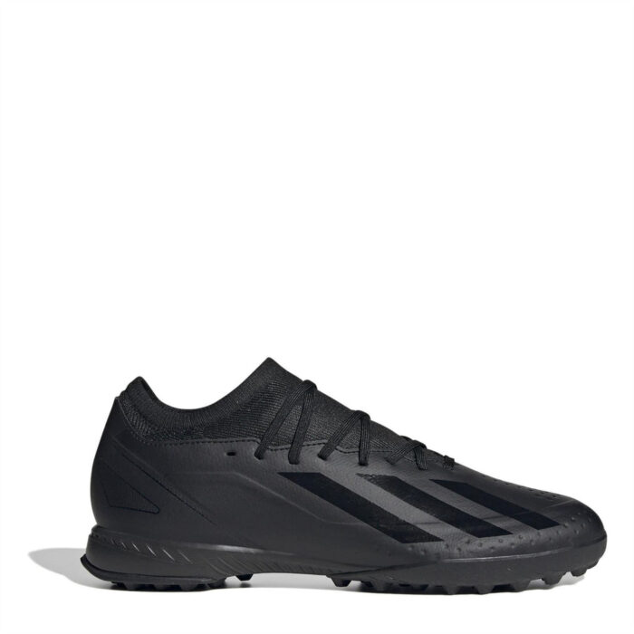 adidas X Crazyfast Turf Football Boots – Black/Black – view 7
