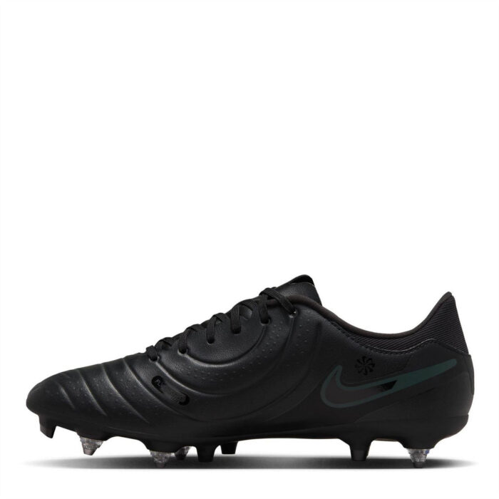 Nike Tiempo Legend 10 Soft Ground Football Boots – Black/Green – view 2