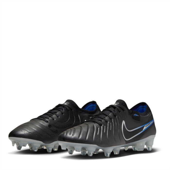 Nike Tiempo Legend 10 Soft Ground Football Boots – .Black/Chrome – view 4