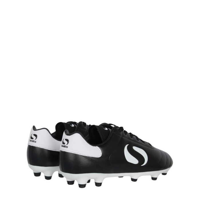 Sondico Strike Junior Firm Ground Football Boots – Black/White – view 5