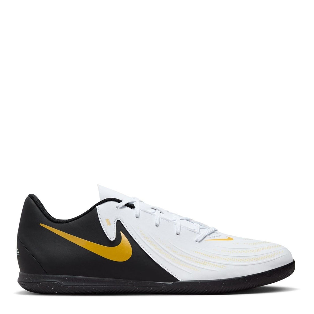 Nike Phantom Gx 2 Indoor Football Boots – White/Blk/Gold Nike Phantom Gx 2 Indoor Football Boots – White/Blk/Gold