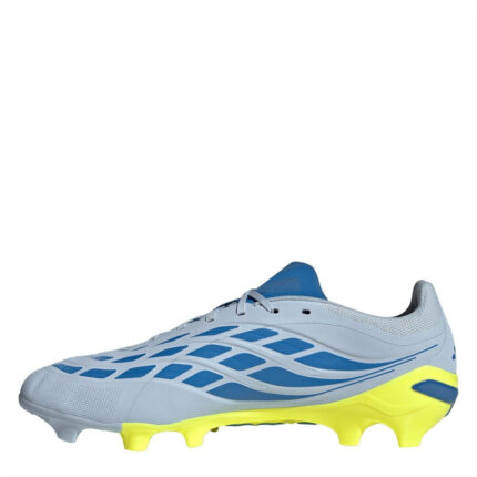 adidas Predator Firm Ground Football Boots – Blue/Yellow – view 2