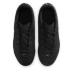 Nike Junior Firm Ground Football Boots – Black/Blue – view 6