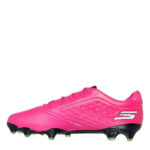 Skechers Razor Firm Ground Football Boots – Pink/Black – view 2