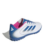adidas Goletto Turf Football Boots – White/Blue/Pink – view 4